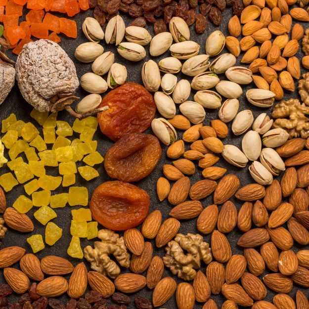 Nuts, Dried fruits and Seeds
